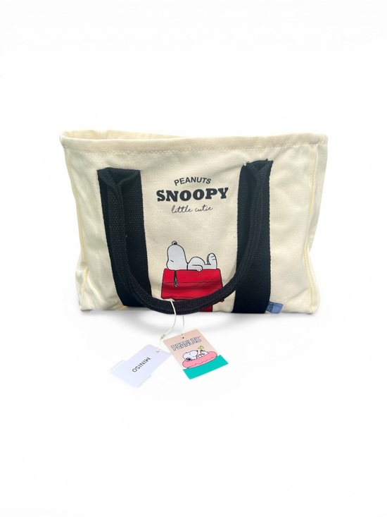Peanuts Handbags - Peanuts x Miniso Snoopy Canvas Tote - LAST ONE